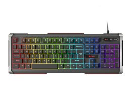 GENESIS RHOD 400 RGB klawiatura USB QWERTY Amerykański międzynarodowy Czarny