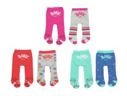 BABY born Trend Tights 2x, 3 ass Zestaw ubrań dla lalek