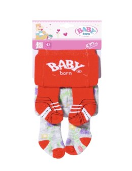 BABY born Trend Tights 2x, 3 ass Zestaw ubrań dla lalek