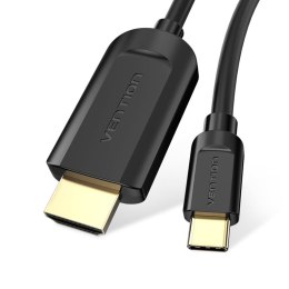 Vention CGUBG adapter kablowy 1,5 m USB Type-C HDMI Czarny