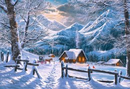 Castorland Snowy Morning 1500 pcs Puzzle układanka 1500 szt. Zima