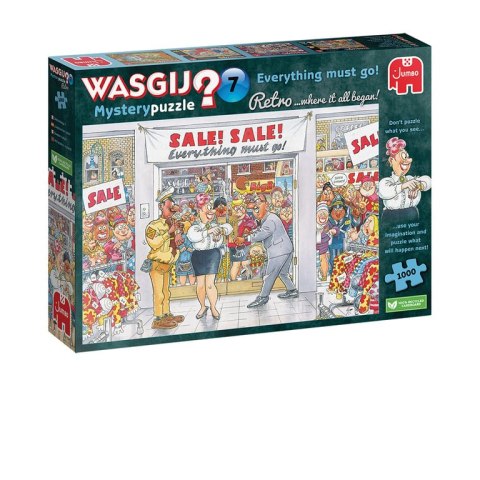 Wasgij 1110100018 puzzle Puzzle układanka 1000 szt. Humor