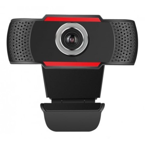 Techly I-WEBCAM-60T kamera internetowa 1920 x 1080 px USB 2.0 Czarny