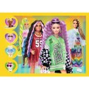 Trefl Barbie Happy world of Puzzle układanka 54 szt. Zabawka