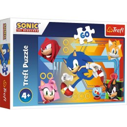 Trefl Puzzle Sonic 60 el. Sonic w akcji