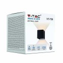 Oprawa ścienna LED V-TAC VT-759-B 5W IP65 3000K 700lm (SKU 217078) Czarny