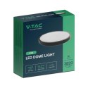 Plafon V-TAC VT-8630B natynkowy 36W LED IP44 42cm 4000K 3820lm (SKU 76401) Czarny