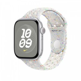 Apple Pasek sportowy Nike w kolorze czystej platyny do koperty 46 mm - rozmiar M/L