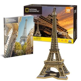 CubicFun Eiffel Tower Puzzle 3D 80 szt. Budynki