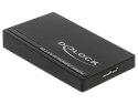 DeLOCK 62581 zewnętrzna karta graficzna usb 3840 x 2160 px Czarny