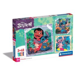 Clementoni Supercolor Stitch Puzzle układanka 48 szt. Kreskówki