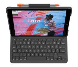 Logitech Slim Folio QWERTZ Niemiecki Bluetooth Grafitowy