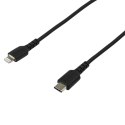 StarTech.com RUSBCLTMM2MB kabel do telefonu Czarny 2 m USB A Lightning