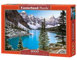 Castorland The Jewel of the Rockies, Canada 1000 pcs Puzzle układanka 1000 szt. Krajobraz