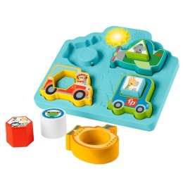 Fisher-Price HRP31 puzzle Rama puzzli 4 szt. Pojazdy