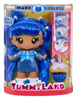 MGA Entertainment Yummiland Large Doll + Lipgloss Pet- Rory Blueberry