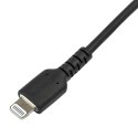 StarTech RUSBCLTMM2MB kabel do telefonu Czarny 2 m USB A Lightning