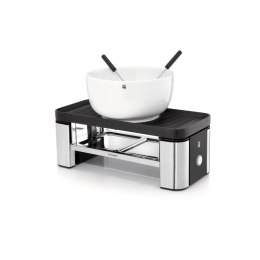 WMF KITCHENminis 04.1510.0011 grill raclette 2 os. 370 W Czarny, Stal nierdzewna