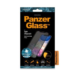 PANZERGLASS SZKŁO HARTOWANE Apple iPhone 11 | XR | Edge-to-Edge CZARNE DO ETUI