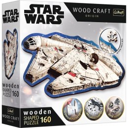 Trefl Puzzle drewniane Star Wars 160 el. Sokół Millennium