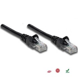 PatchCord 100% miedź Intellinet Cat.5e UTP, 1m, czarny