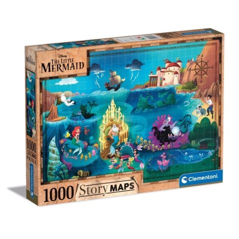 Clementoni Disney Baby 39664 puzzle Puzzle klocki 1000 szt. Kreskówki