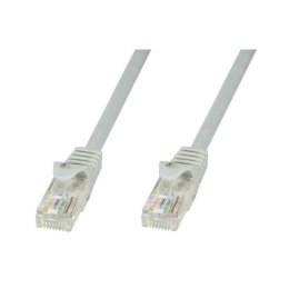 PatchCord Techly Cat.5e UTP CCA 1m szary