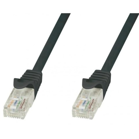 Techly ICOC CCA5U-015-BKT kabel sieciowy Czarny 1,5 m Cat5e U/UTP (UTP)