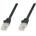 Techly ICOC CCA5U-030-BKT kabel sieciowy Czarny 3 m Cat5e U/UTP (UTP)