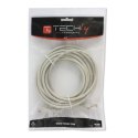 Techly ICOC CCA6U-015T kabel sieciowy Szary 1,5 m Cat6 U/UTP (UTP)