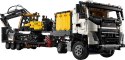 LEGO Technic 42175 Ciężarówka Volvo FMX i koparka EC230 Electric