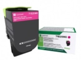 Lexmark 71B20M0 kaseta z tonerem 1 szt. Oryginalny Purpurowy