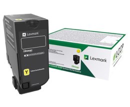 Lexmark 73B20Y0 kaseta z tonerem 1 szt. Oryginalny Żółty