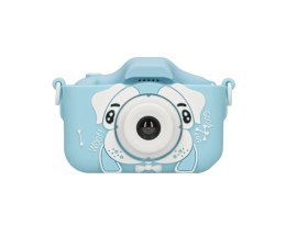 Extralink Aparat cyfrowy Kids Camera H28 Dual Niebieski 1080P 30fps, wyświetlacz 2.0