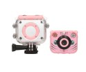 Extralink Kamera Kids Camera H18 Różowa 1080P 30fps, IP68, wyświetlacz 2.0"