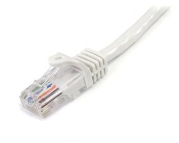 StarTech 45PAT50CMWH kabel sieciowy Biały 0,5 m Cat5e U/UTP (UTP)