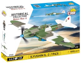 Cobi Klocki Klocki Historical Collection WWII Ilyushin IL-2 1943 643 klocki