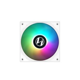 Wentylatory Lian Li ST120 RGB PWM, zestaw potrójny z kontrolerem - 120mm, biały