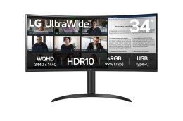 LG 34WR50QK-B monitor komputerowy 86,4 cm (34