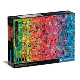 Clementoni Collage Puzzle układanka 1000 szt. Telewizja/filmy