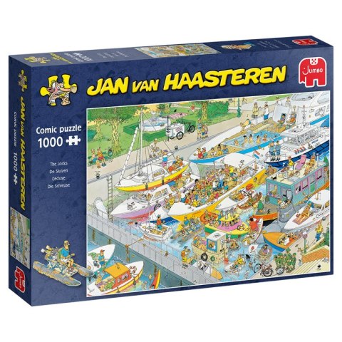 Jan van Haasteren The Locks 1000 pcs Puzzle układanka 1000 szt. Komiksy