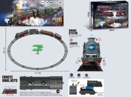 Madej Zestaw z pociągiem 48 elementów dym, światło, dźwięk