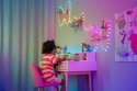 TWINKLY Inteligentne lampki dekoracyjne Strings USB-C (Candies) 100 LED RGB, serca, przezroczysty przewód, 6 m