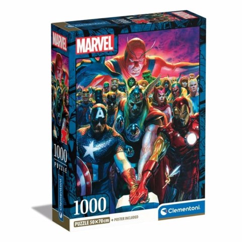 Clementoni Supercolor 39915 puzzle Puzzle układanka 1000 szt. Komiksy