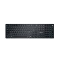 CHERRY KW X ULP klawiatura USB + RF Wireless + Bluetooth AZERTY Francuski Czarny