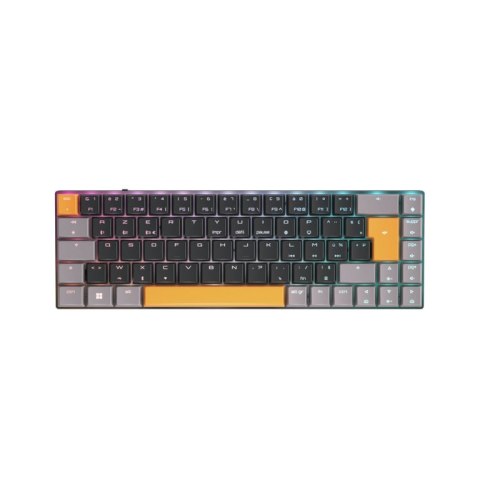 CHERRY MX-LP 2.1 Compact Wireless klawiatura Gaming RF Wireless + Bluetooth AZERTY Francuski Czarny