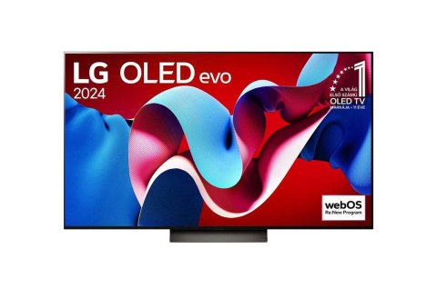 LG OLED65C41LA Telewizor 165,1 cm (65") 4K Ultra HD Smart TV Wi-Fi Czarny