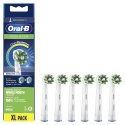 Oral-B CrossAction 80339345 koncówka do szczoteczki 6 szt. Niebieski, Zielony, Biały