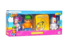 STUMBLE GUYS - MINI FIGURKI- ZESTAW 4 FIGUREK VER.B