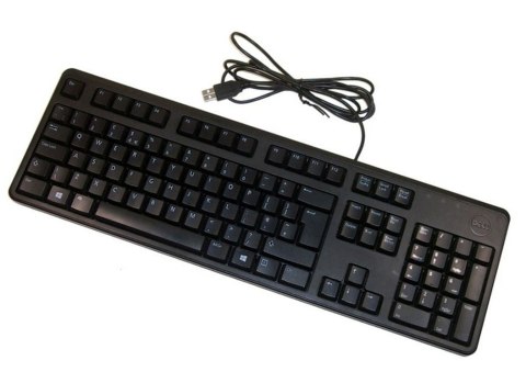 DELL DJ491 klawiatura USB QWERTY Angielski Czarny